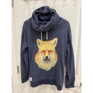 SBW - Red Fox - Unisex Hoodie Size M - 100% Cotton Cozy Heavy Cotton
